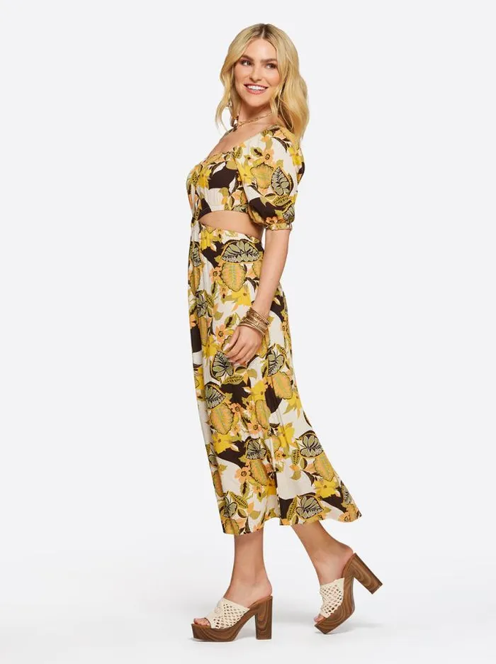 Dresses Clothing Jessica Simpson Jacklyn Dress In Clover Field