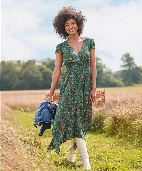 Dresses Iris Dippy Hem Dress Green 8211 Joebrowns Apparel Dresses Iris Dippy Hem Dress Green 8211 Joebrowns Apparel