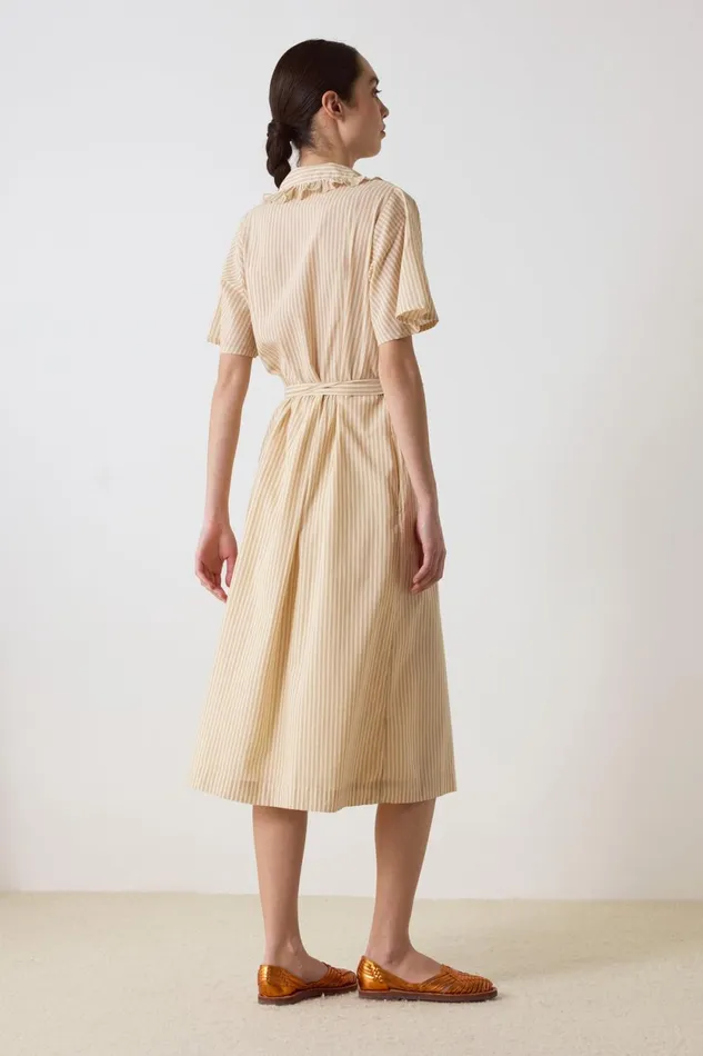 Dresses Women Leon and Harper Rare Line Dress Camel