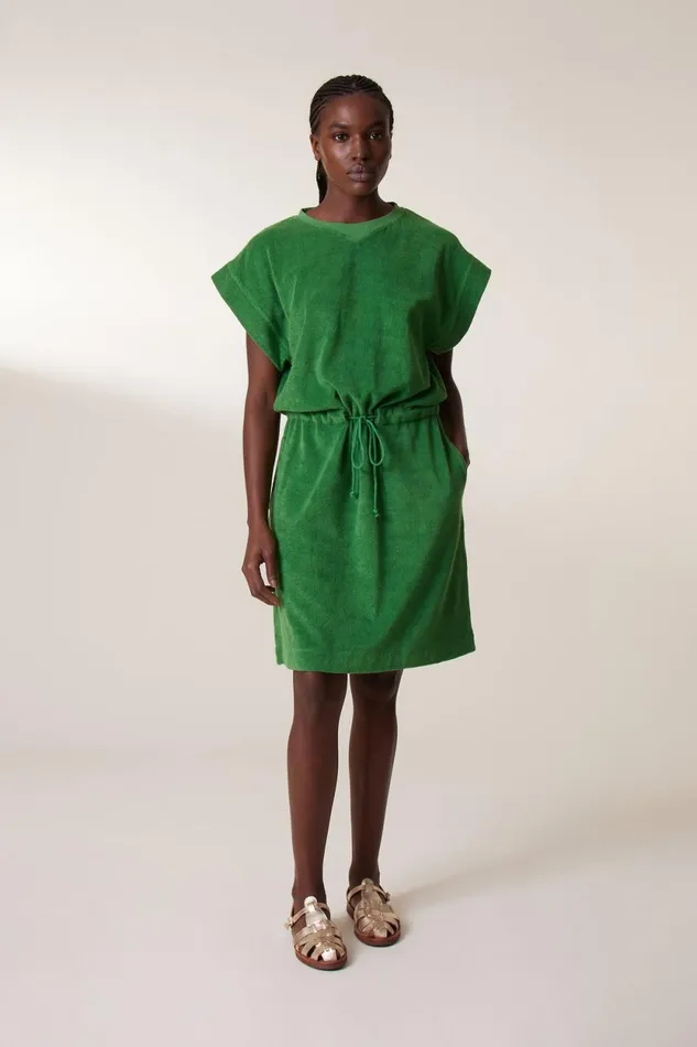 Dresses Women Leon and Harper Rei Plain Dress Green