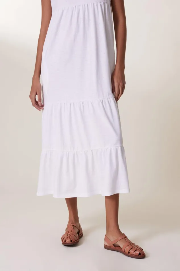 Dresses Women Leon and Harper Ryo Plain Dress White