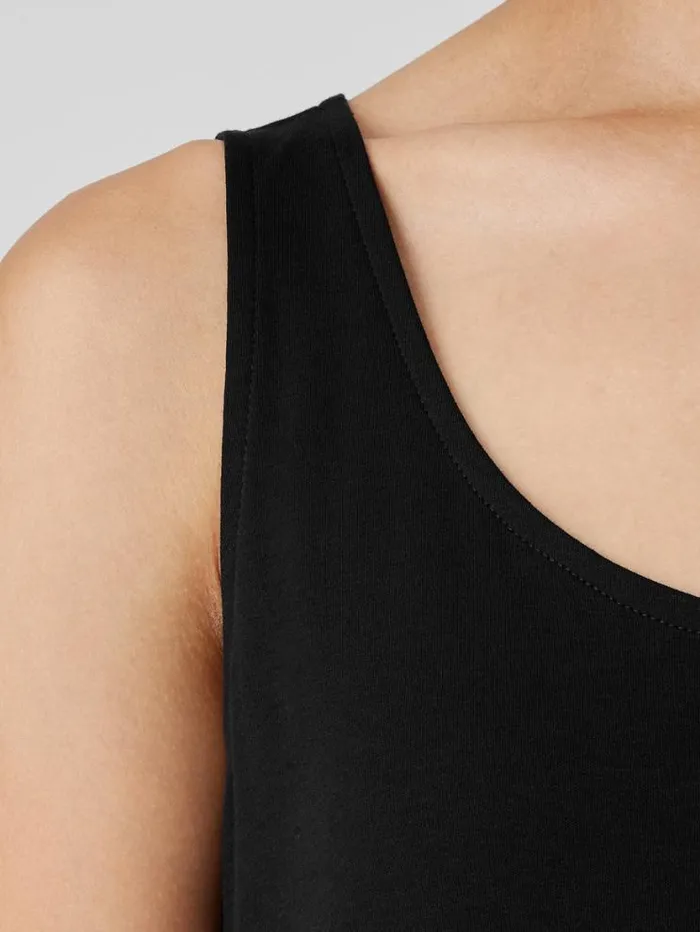 Eileen Fisher Extended Sizing 1X3X Organic Cotton Interlock Tank Sleep Dress Black 8211 Shop