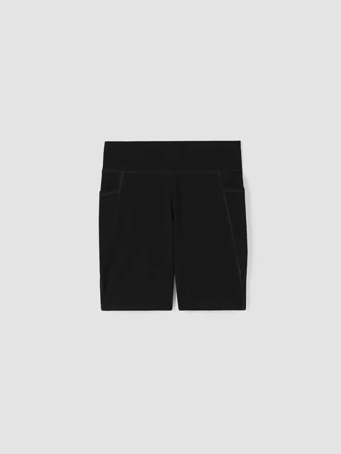 Eileen Fisher Pants Shorts and Jumpsuits Pima Cotton Stretch Jersey Shorts Black 8211 Shop