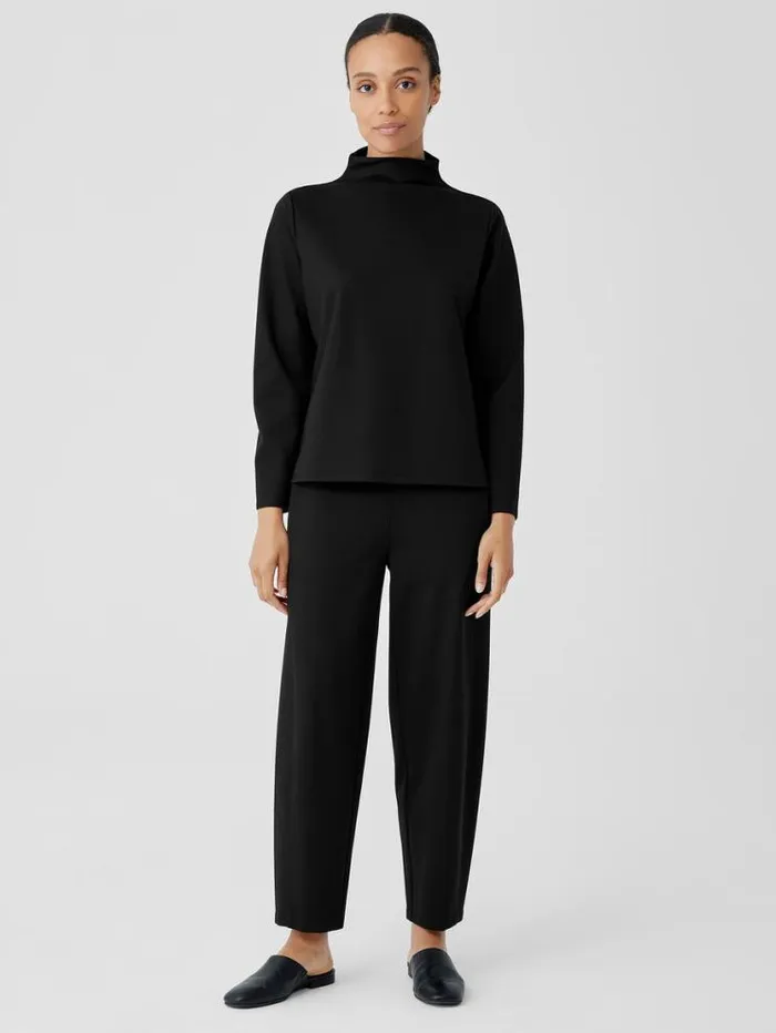 Eileen Fisher Petite Washable Flex Ponte Lantern Pant Black 8211 Shop