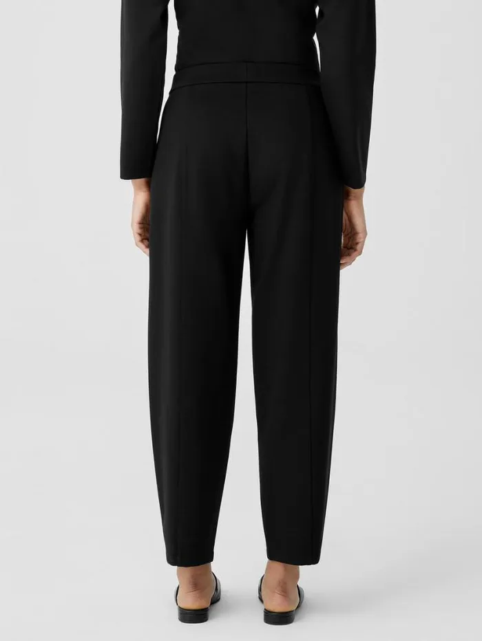 Eileen Fisher Petite Washable Flex Ponte Lantern Pant Black 8211 Shop