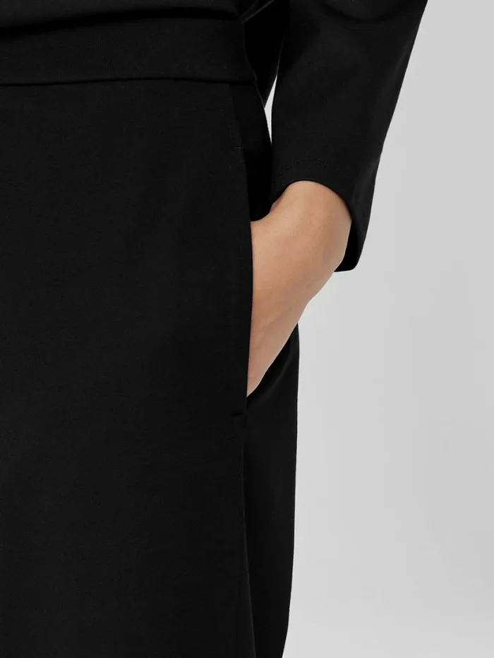 Eileen Fisher Petite Washable Flex Ponte Lantern Pant Black 8211 Shop