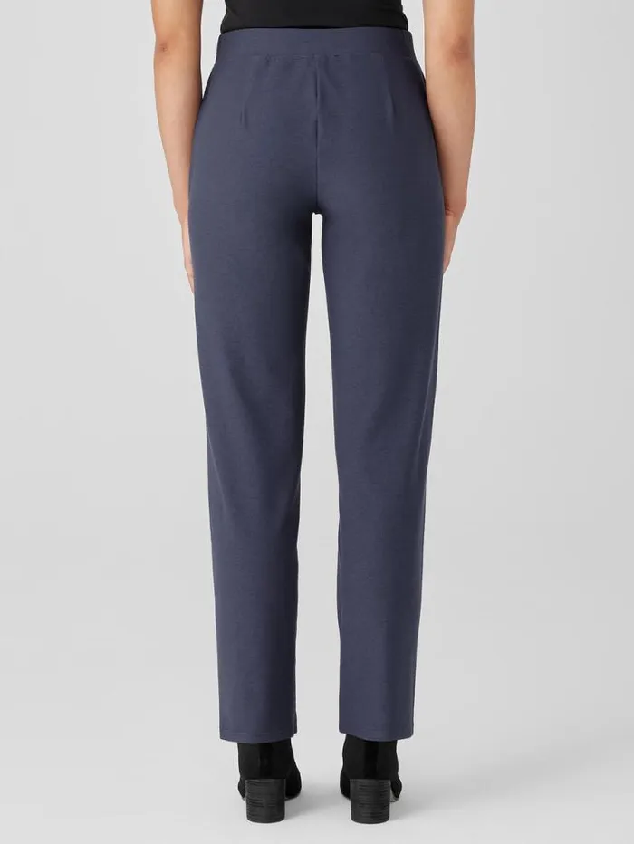 Eileen Fisher Petite Washable Stretch Crepe Straight Pant Ocean 8211 Shop