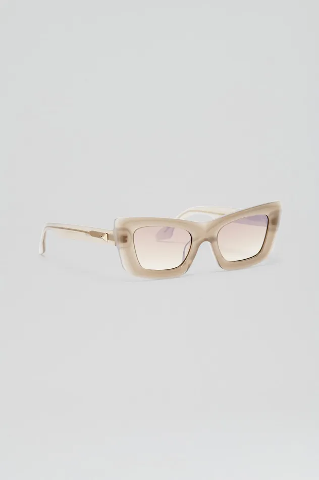 Eyewear Scanlan Theodore Women ST ANGULAR CAT SUNGLASSES CRYSTALGREY Eyewear Scanlan Theodore Women ST ANGULAR CAT SUNGLASSES CRYSTALGREY