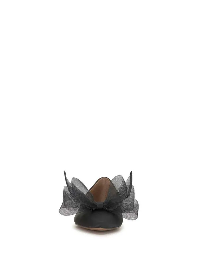 Flats Shoes Jessica Simpson Elspeth Bow Ballet Flat In Black