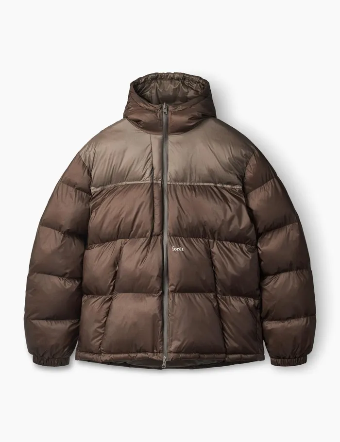 Fort Jackets GRAIN REVERSIBLE PUFFER JACKET Brown 8211 Men