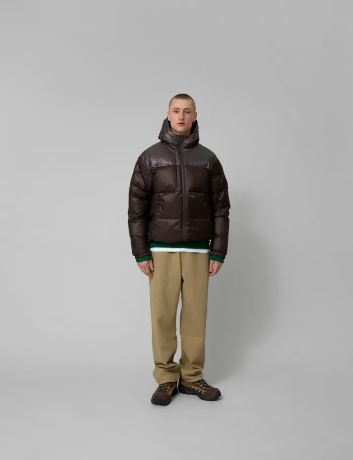 Fort Jackets GRAIN REVERSIBLE PUFFER JACKET Brown 8211 Men Fort Jackets GRAIN REVERSIBLE PUFFER JACKET Brown 8211 Men