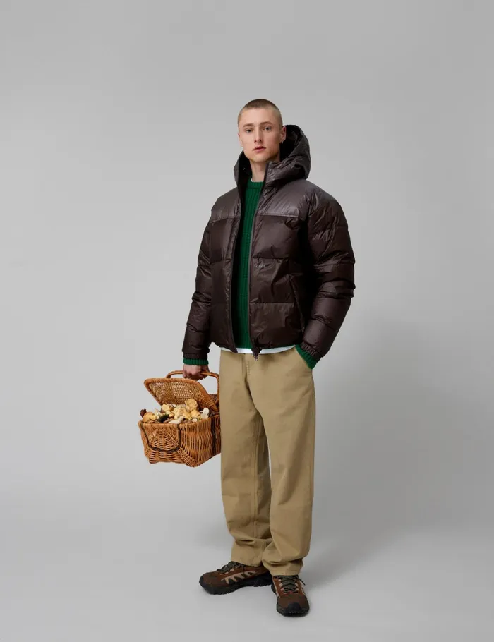 Fort Jackets GRAIN REVERSIBLE PUFFER JACKET Brown 8211 Men Fort Jackets GRAIN REVERSIBLE PUFFER JACKET Brown 8211 Men