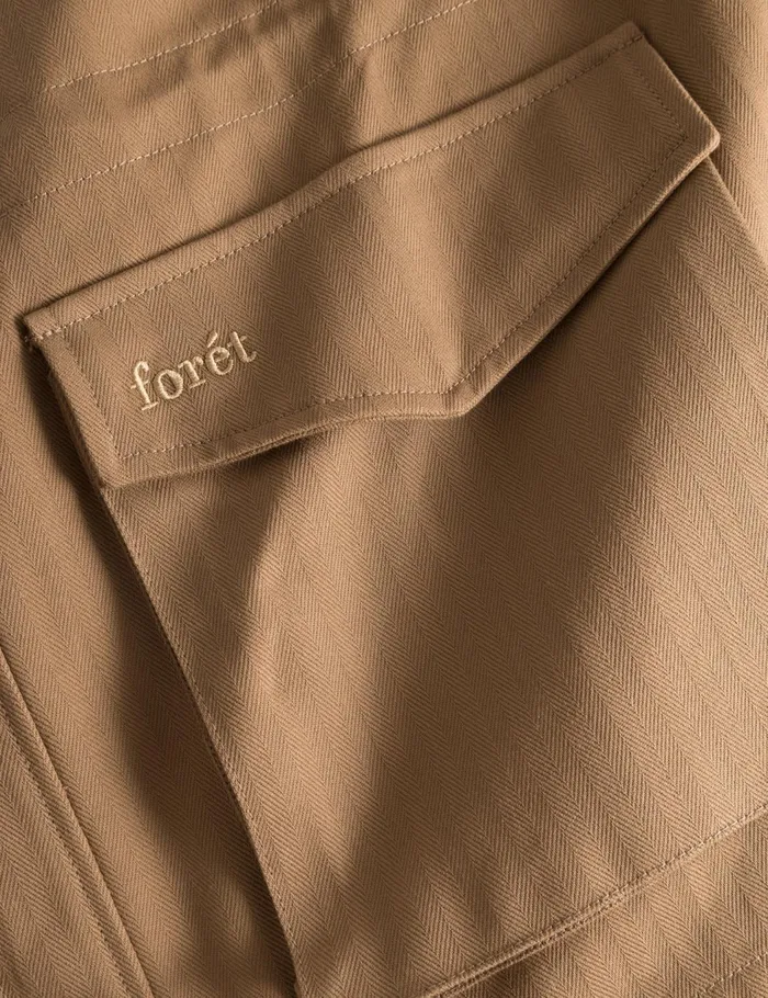 Fort Overshirts YOKE FIELD JACKET Khaki 8211 Men