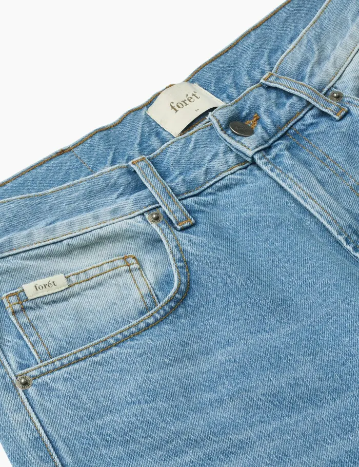 Fort Pants HEATH JEANS Washed Light Blue 8211 Men