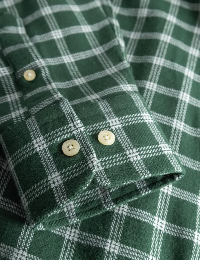 Fort Shirts HORNET FLANNEL SHIRT Greencloud 8211 Men Fort Shirts HORNET FLANNEL SHIRT Greencloud 8211 Men