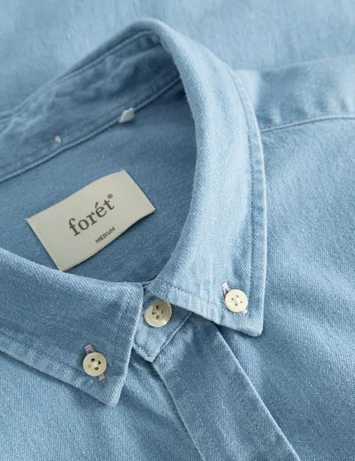 Fort Shirts LIFE SHIRT Light Chambray 8211 Men Fort Shirts LIFE SHIRT Light Chambray 8211 Men