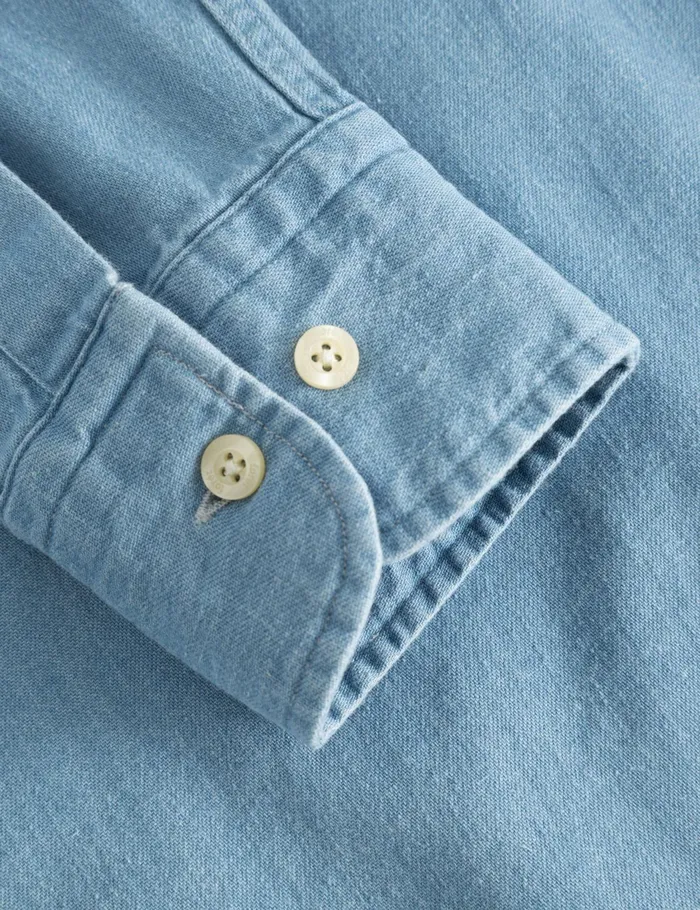 Fort Shirts LIFE SHIRT Light Chambray 8211 Men Fort Shirts LIFE SHIRT Light Chambray 8211 Men