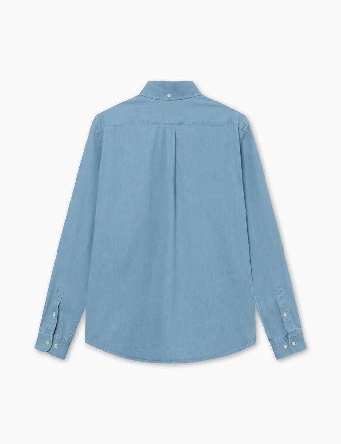 Fort Shirts LIFE SHIRT Light Chambray 8211 Men Fort Shirts LIFE SHIRT Light Chambray 8211 Men