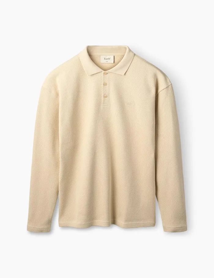 Fort Sweatshirts HERB POLO Oat 8211 Men