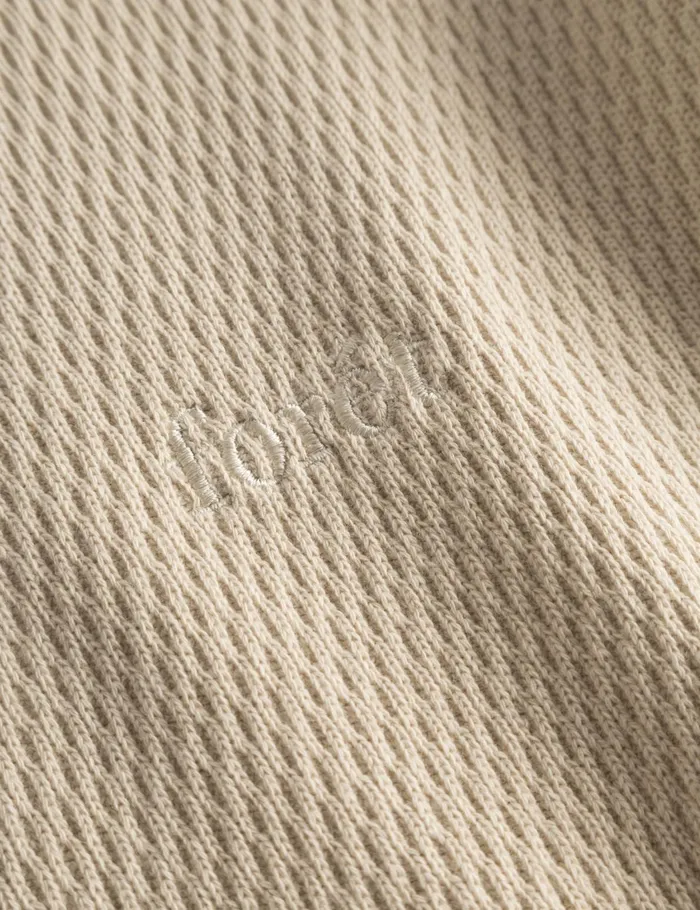 Fort Sweatshirts HERB POLO Oat 8211 Men Fort Sweatshirts HERB POLO Oat 8211 Men