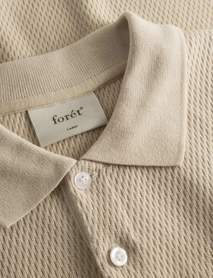 Fort Sweatshirts HERB POLO Oat 8211 Men Fort Sweatshirts HERB POLO Oat 8211 Men