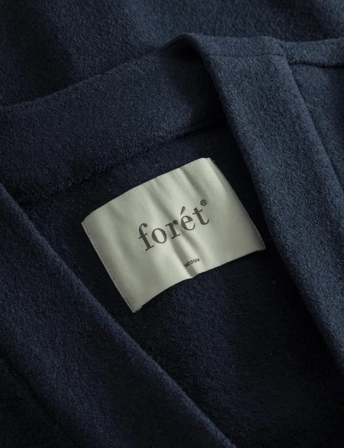 Fort Sweatshirts HILL WOOL CARDIGAN Navy 8211 Men
