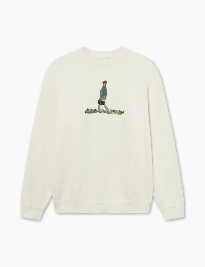 Fort Sweatshirts HUNT SWEATSHIRT Cloud 8211 Men