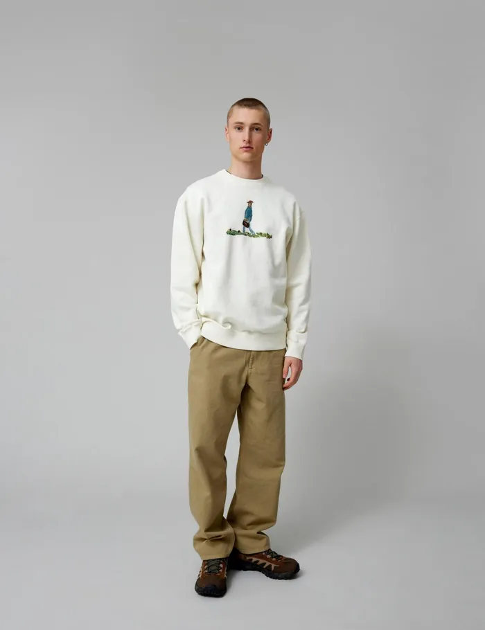 Fort Sweatshirts HUNT SWEATSHIRT Cloud 8211 Men
