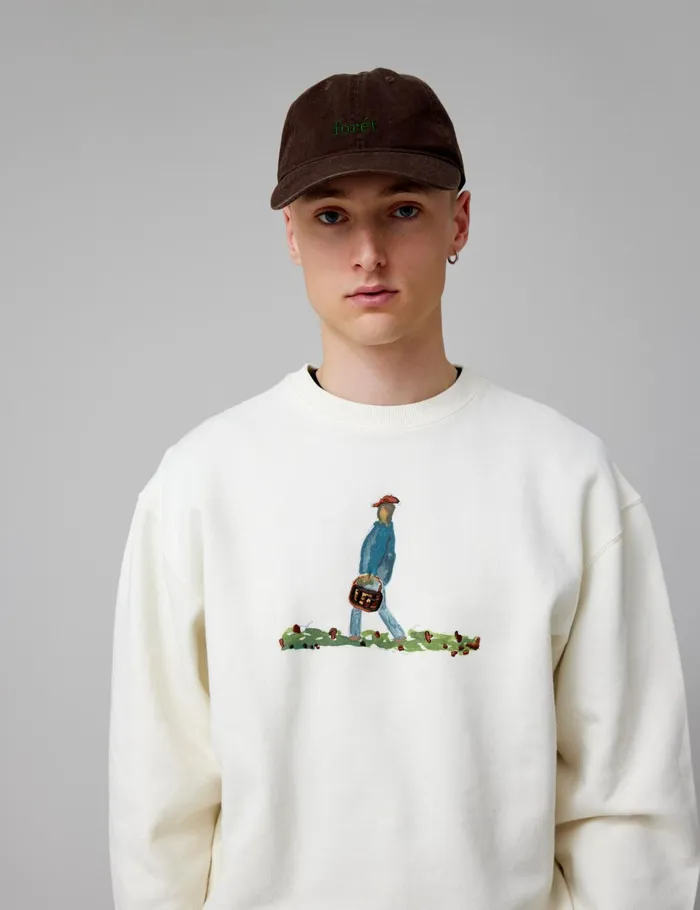 Fort Sweatshirts HUNT SWEATSHIRT Cloud 8211 Men