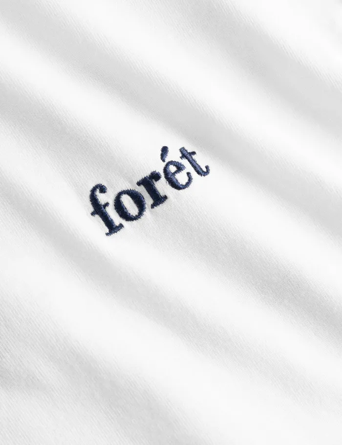 Fort TShirts ABODE EMBROIDERY LONGSLEEVE White 8211 Men Fort TShirts ABODE EMBROIDERY LONGSLEEVE White 8211 Men