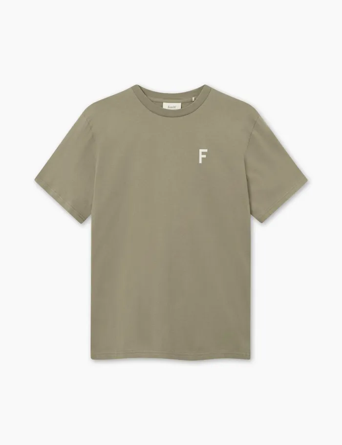 Fort TShirts PONDER TSHIRT Dusty Olive 8211 Men