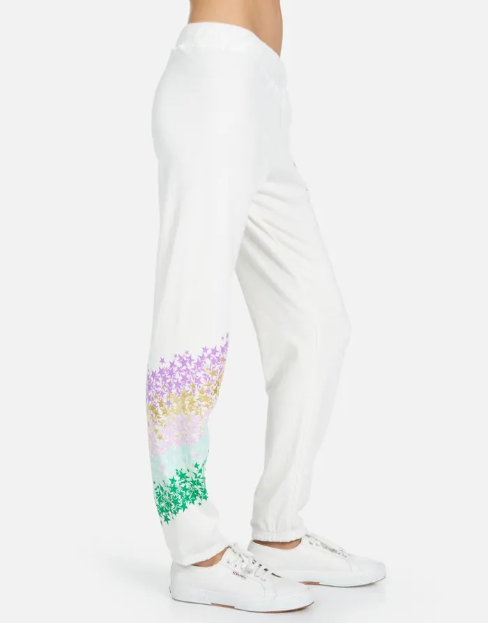 Gia Star Confetti Milk Women039s Lauren Moshi Long Sweatpants