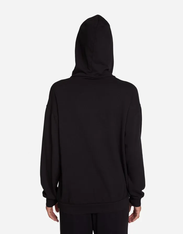 Harmony Crystal Geometric Def Leppard Black Women039s Lauren Moshi Hoodies