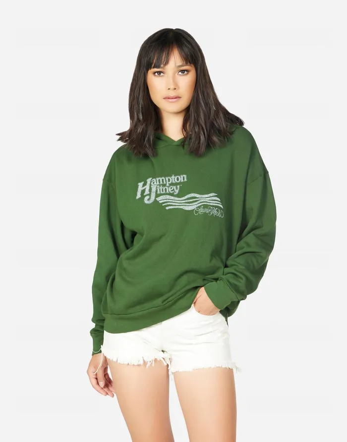 Harmony Hampton Jitney Forest Green Women039s Lauren Moshi Hoodies