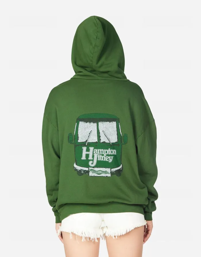 Harmony Hampton Jitney Forest Green Women039s Lauren Moshi Hoodies