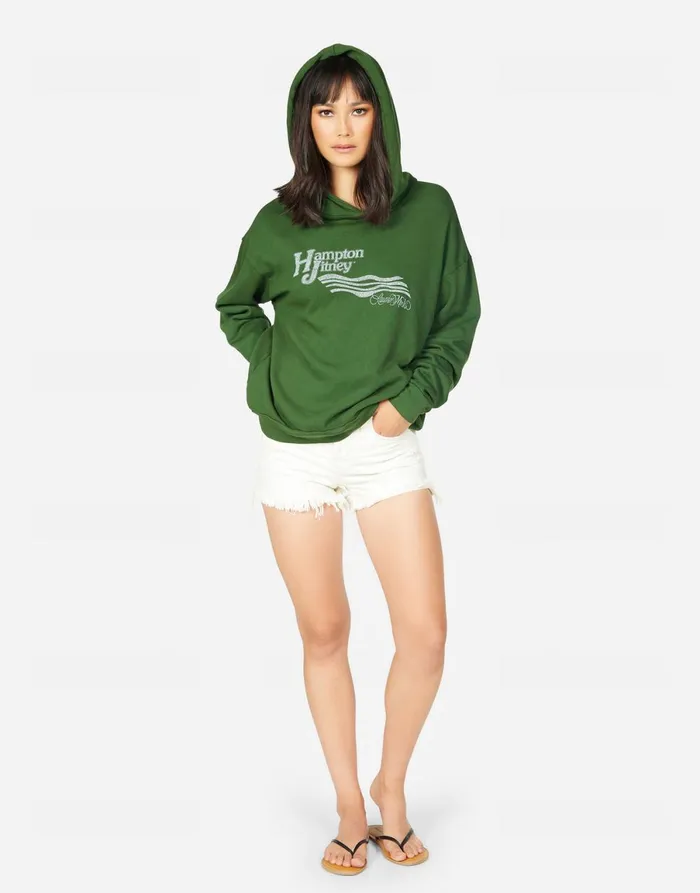 Harmony Hampton Jitney Forest Green Women039s Lauren Moshi Hoodies
