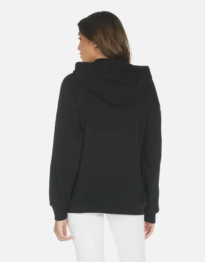 Harmony I039m A Mess Black Women039s Lauren Moshi Hoodies