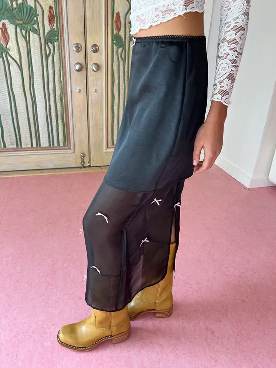 Harper Bow Tiered Skirt Bpb Women Bottoms Lisa Says Gah
