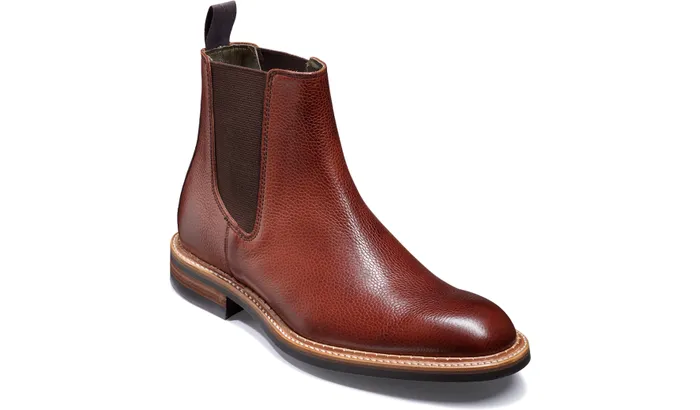 Harrowick 8211 Cherry Grain Men Barker Shoes Mens Boots