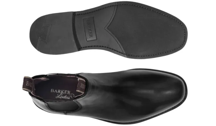 Hayley 8211 Black Calf Women Barker Shoes Womens Boots