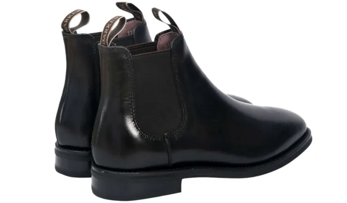 Hayley 8211 Black Calf Women Barker Shoes Womens Boots