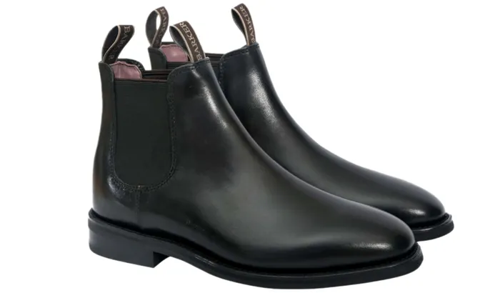 Hayley 8211 Black Calf Women Barker Shoes Womens Boots