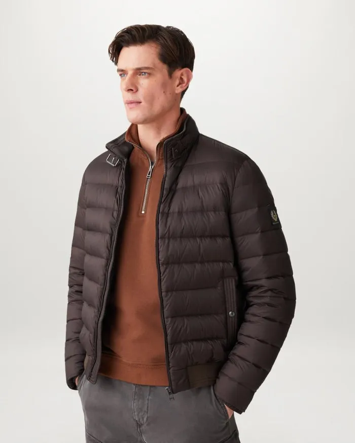 Hoodies and Sweatshirts Men Belstaff Belstaff Quarter Zip Sweatshirt Deep Copper Hoodies and Sweatshirts Men Belstaff Belstaff Quarter Zip Sweatshirt Deep Copper