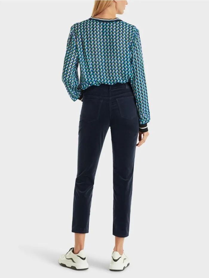 Hosen Damen Marc Cain Coloured DenimHose SILEA Navy