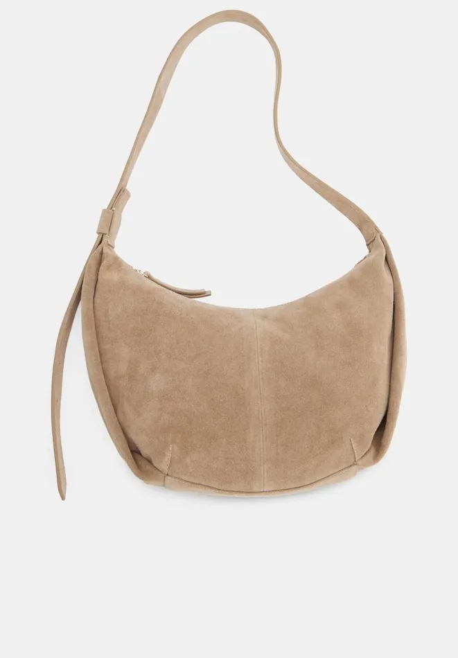 Hush Bags Women Lydia Scoop Crossbody Bag Light Tan