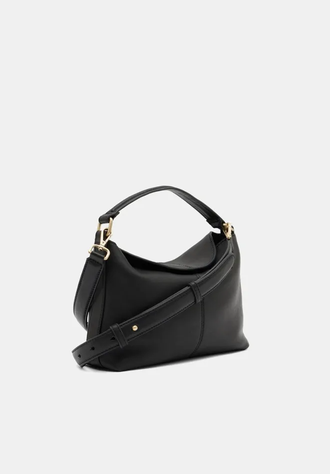 Hush Bags Women Stevie Leather Crossbody Bag Black