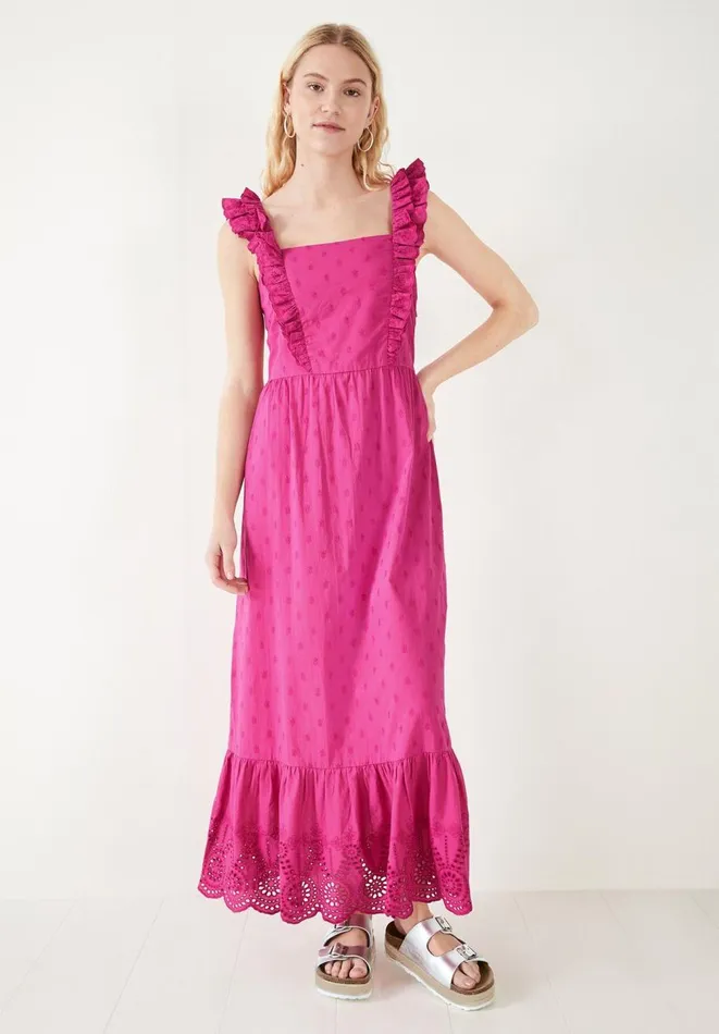 Hush Dresses Women Alena Maxi Dress Vibrant Pink