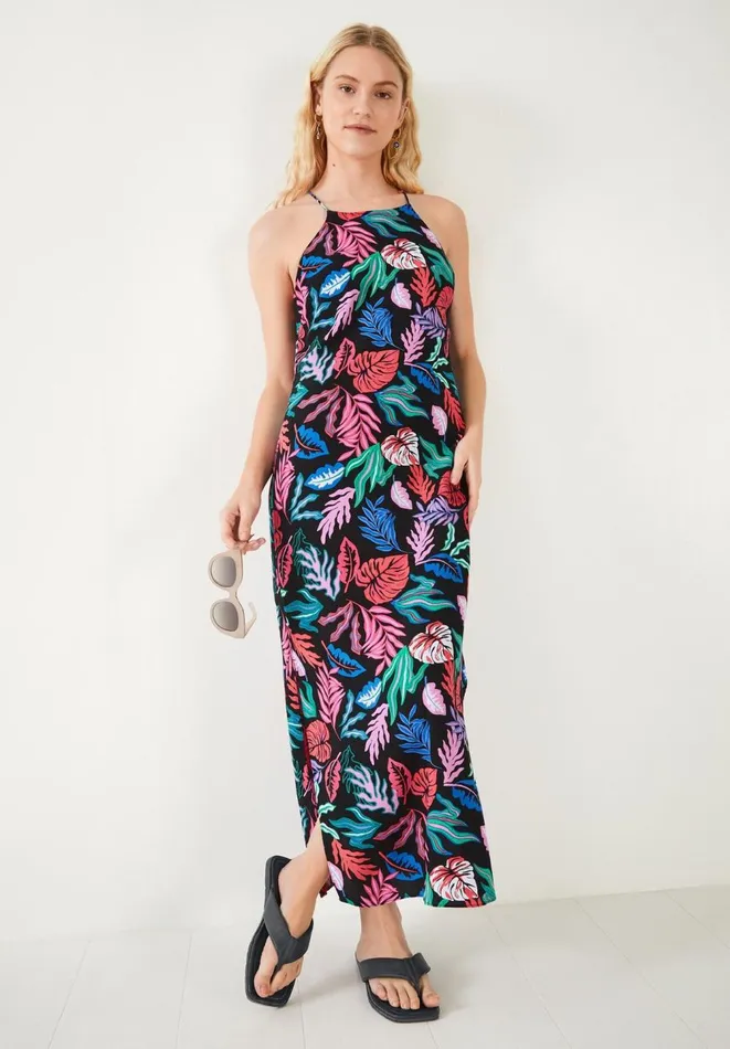 Hush Dresses Women Almila Dress Bright Leaves