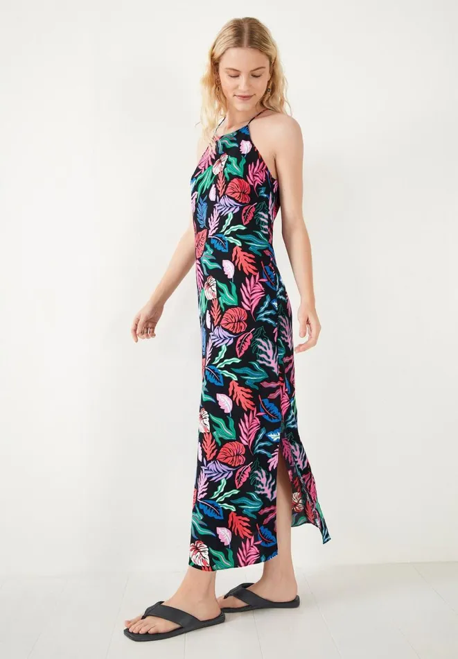 Hush Dresses Women Almila Dress Bright Leaves Hush Dresses Women Almila Dress Bright Leaves