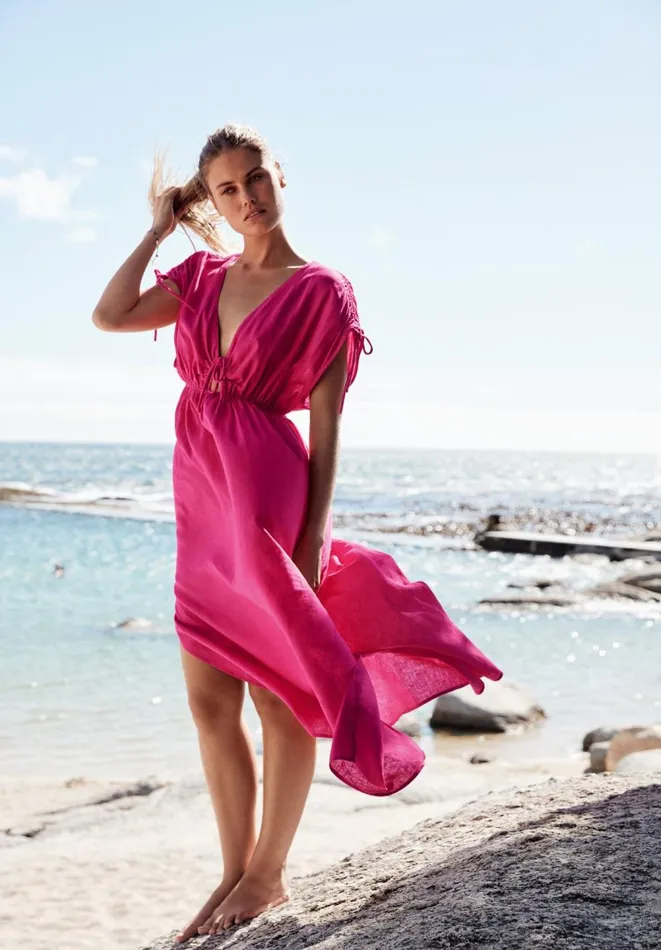 Hush Dresses Women Cameron Cut Out Cover Up Pink Peacock Hush Dresses Women Cameron Cut Out Cover Up Pink Peacock